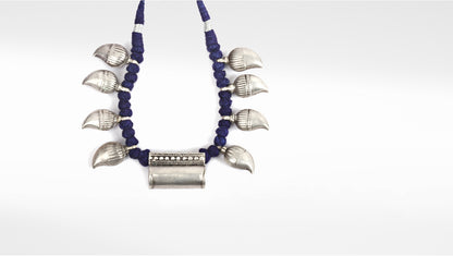 Sangeeta Boochra Tribal Silver Necklace