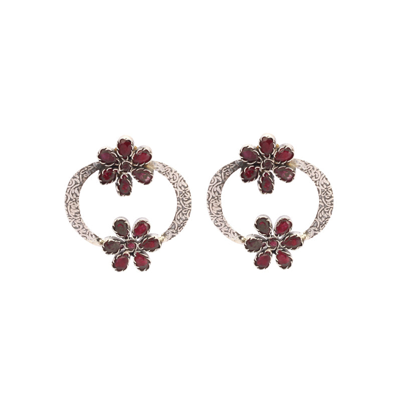 Sangeeta Boochra Silver Earrings-Earrings-Sangeeta Boochra