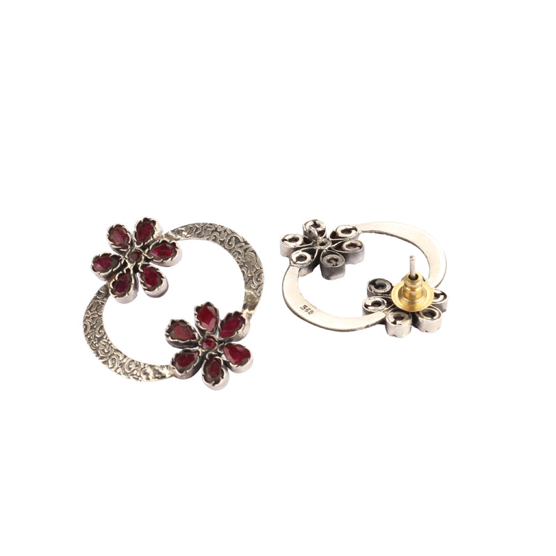 Sangeeta Boochra Silver Earrings-Earrings-Sangeeta Boochra