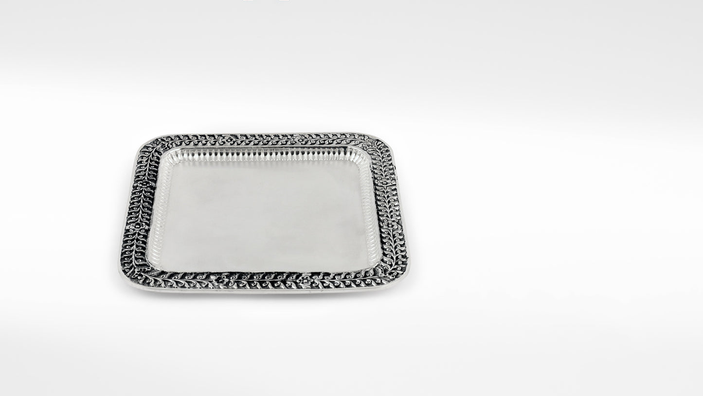 Sangeeta Boochra Sterling Silver Tray