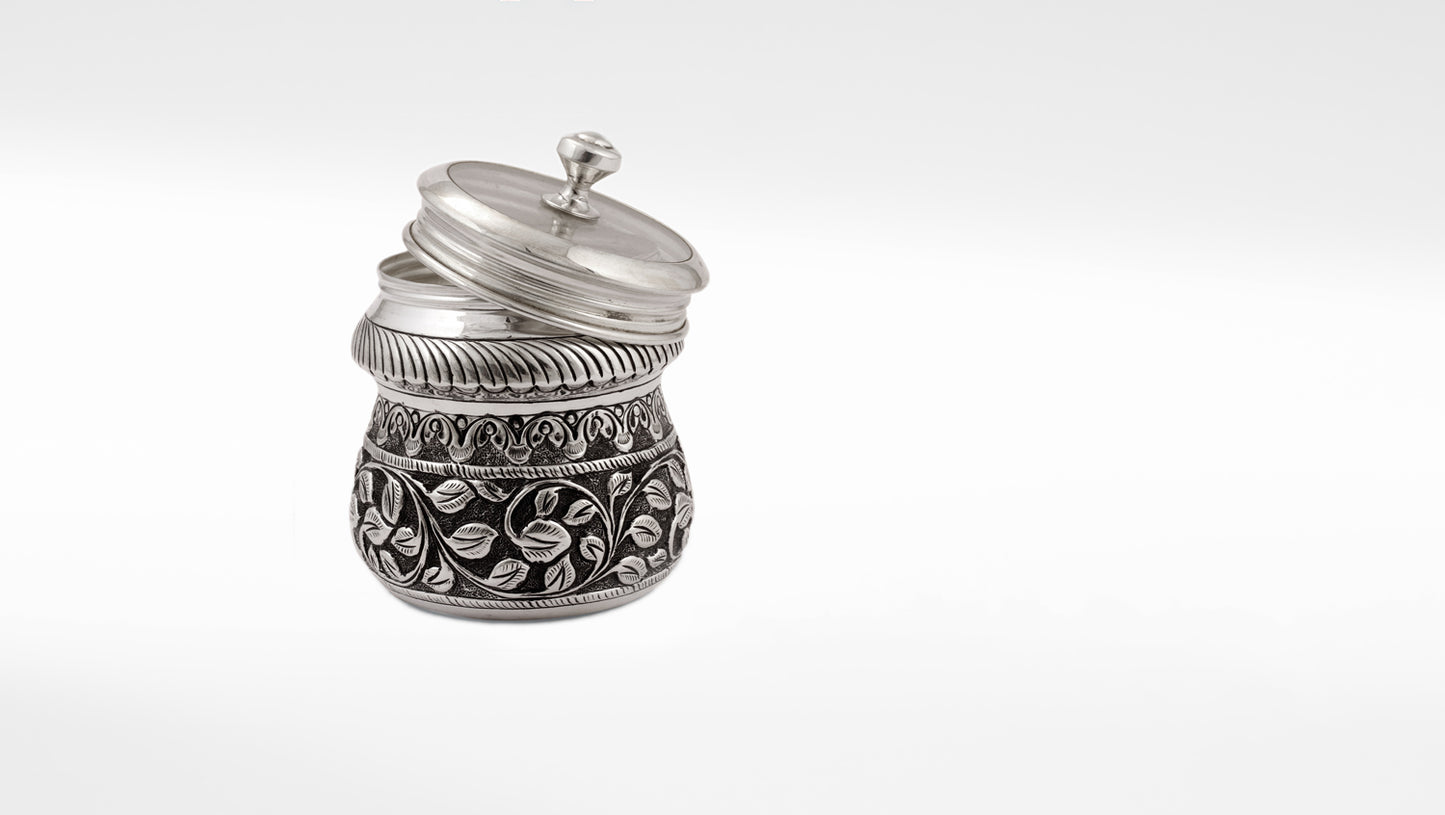 Sangeeta Boochra Sterling Silver Jar