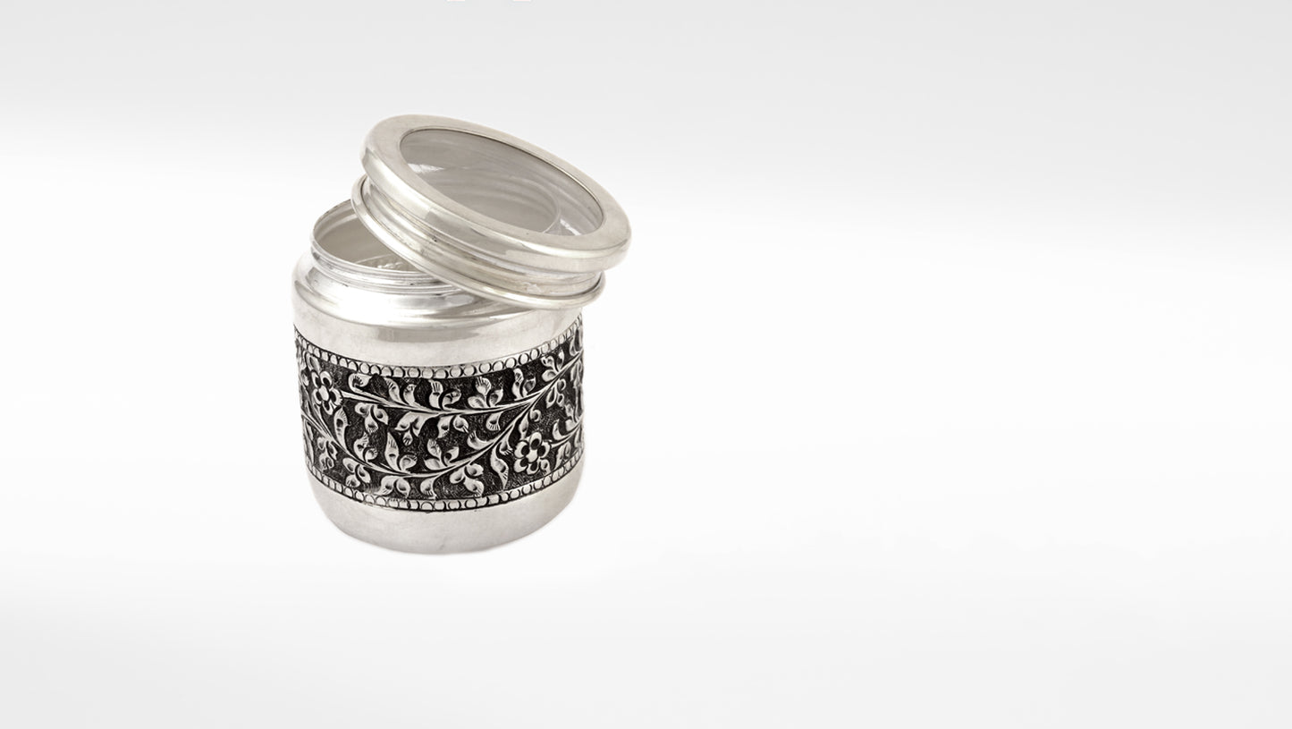 Sangeeta Boochra Sterling Silver Jar