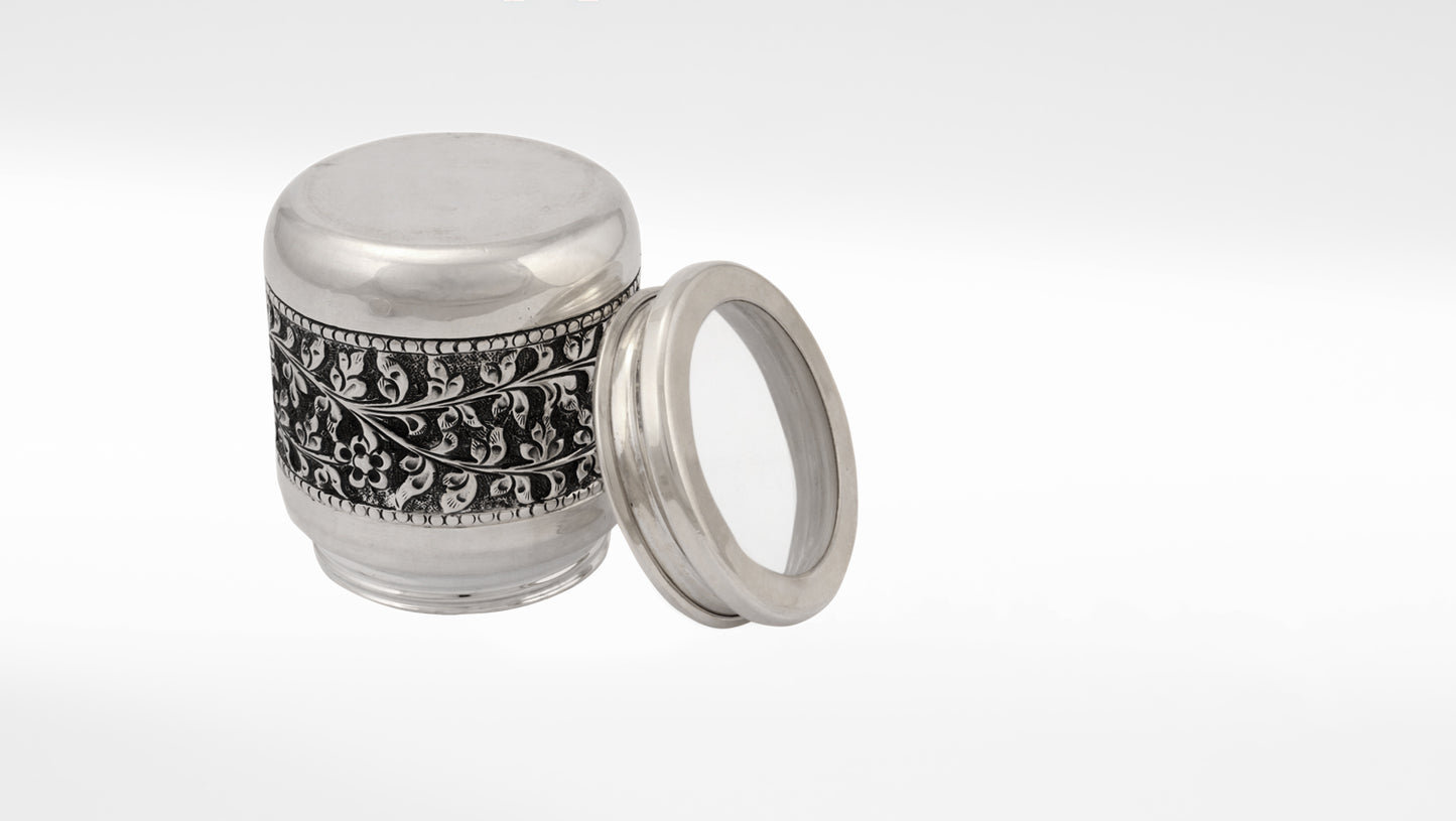 Sangeeta Boochra Sterling Silver Jar