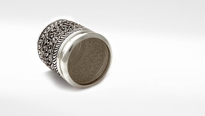 Sangeeta Boochra Sterling Silver Jar