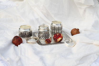 Sangeeta Boochra Sterling Silver Jar