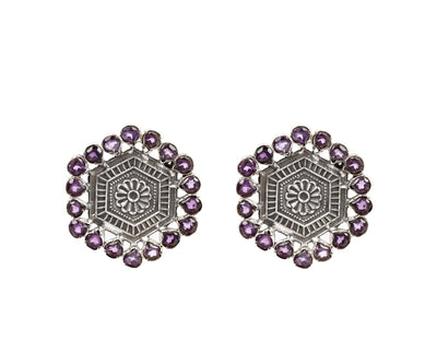 Sangeeta Boochra Silver Earrings-Earrings-Sangeeta Boochra