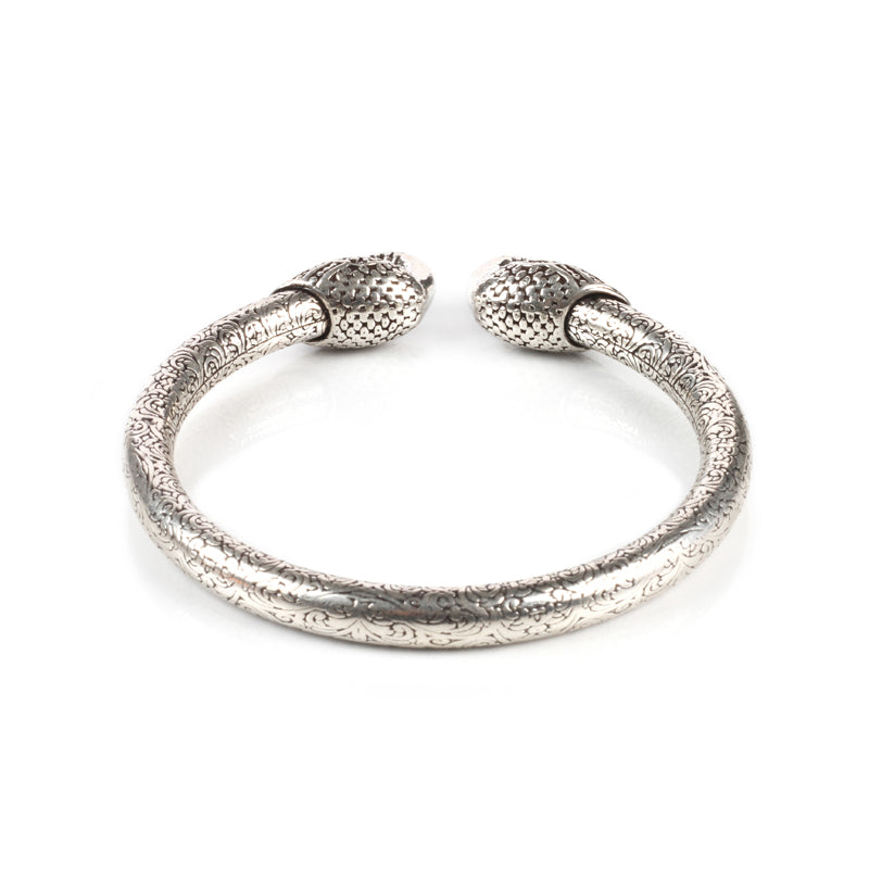 Sangeeta Boochra Silver Bangle-Bangles-Sangeeta Boochra