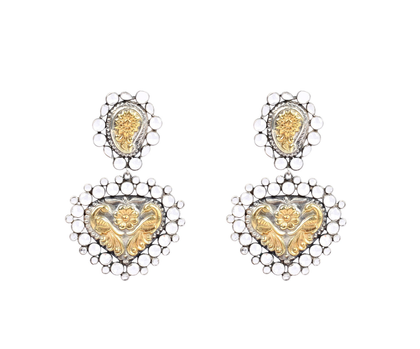 Sangeeta Boochra Silver Earrings-Earrings-Sangeeta Boochra