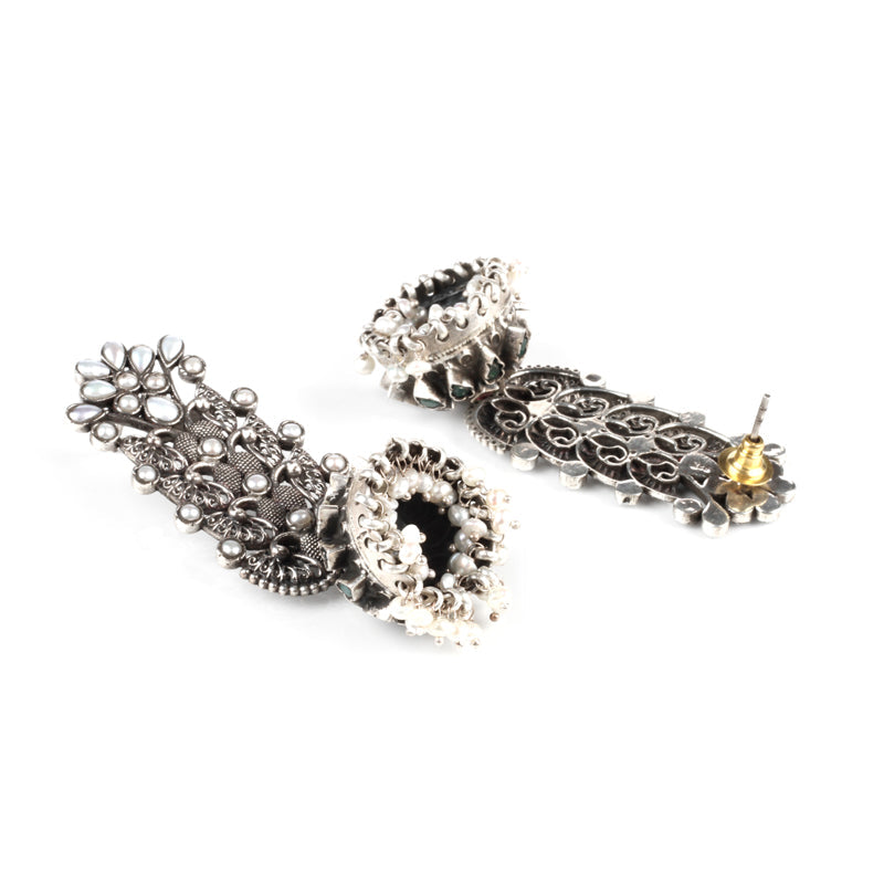 Sangeeta Boochra Silver Earrings-Earrings-Sangeeta Boochra