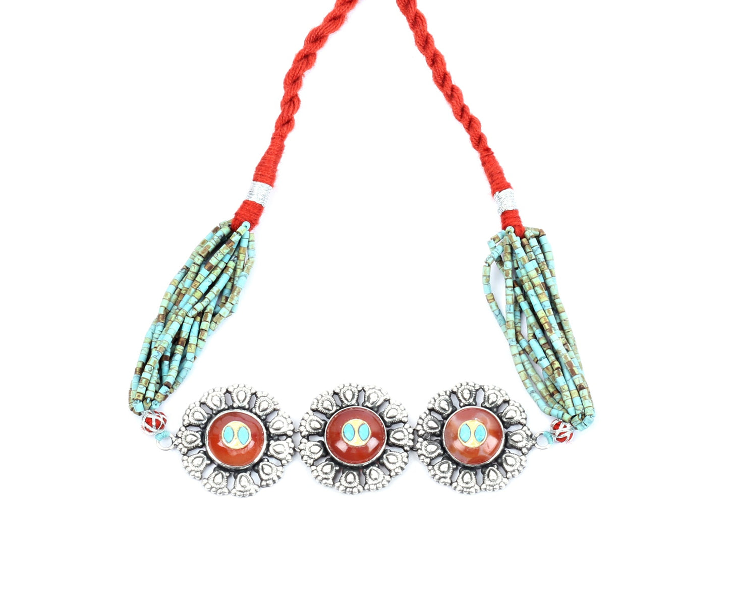 Sangeeta Boochra Silver Choker-Choker-Sangeeta Boochra