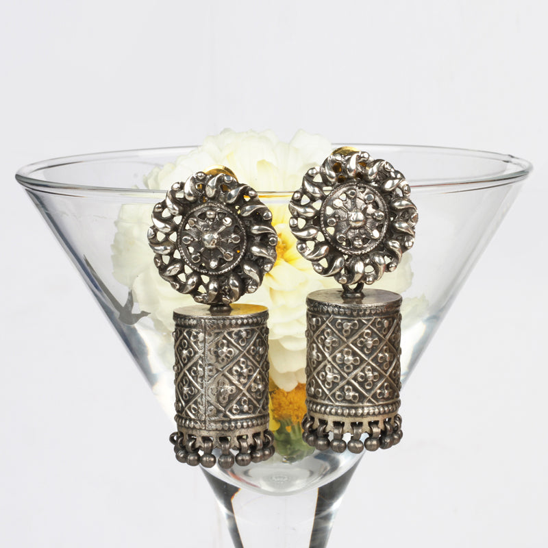 Sangeeta Boochra Silver Earrings-Earrings-Sangeeta Boochra