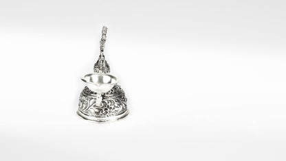 Sangeeta Boochra Sterling Silver Bird Hanging Diya