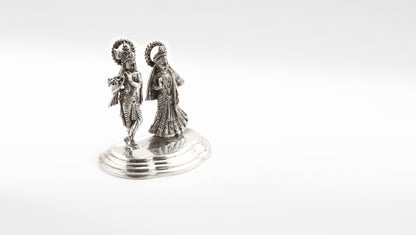 Sangeeta Boochra Sterling Silver Lord Radha Krishan idol