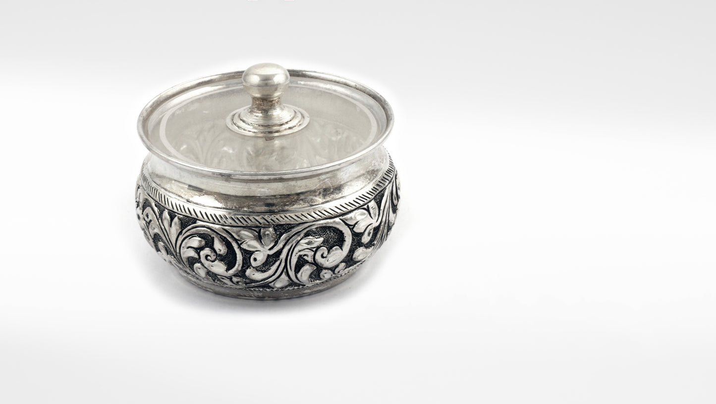 Sangeeta Boochra Sterling Silver Jar