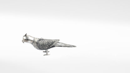 Sangeeta Boochra Sterling Silver Bird Show Piece