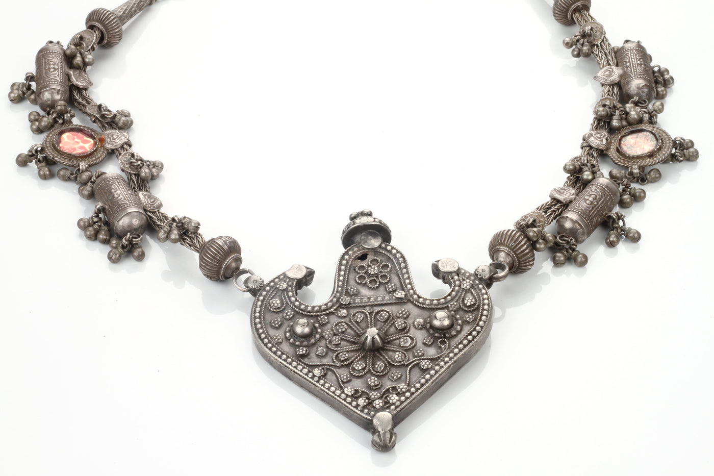 Sangeeta Boochra Silver Necklace-Necklace-Sangeeta Boochra
