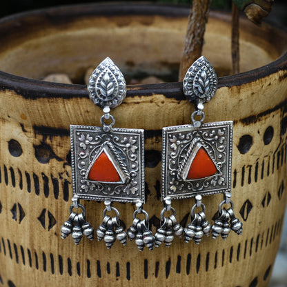 Sangeeta Boochra Silver Earrings-Earrings-Sangeeta Boochra