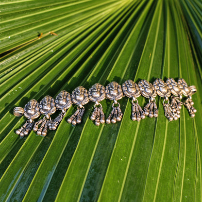 Sangeeta Boochra Silver Necklace-Necklace-Sangeeta Boochra