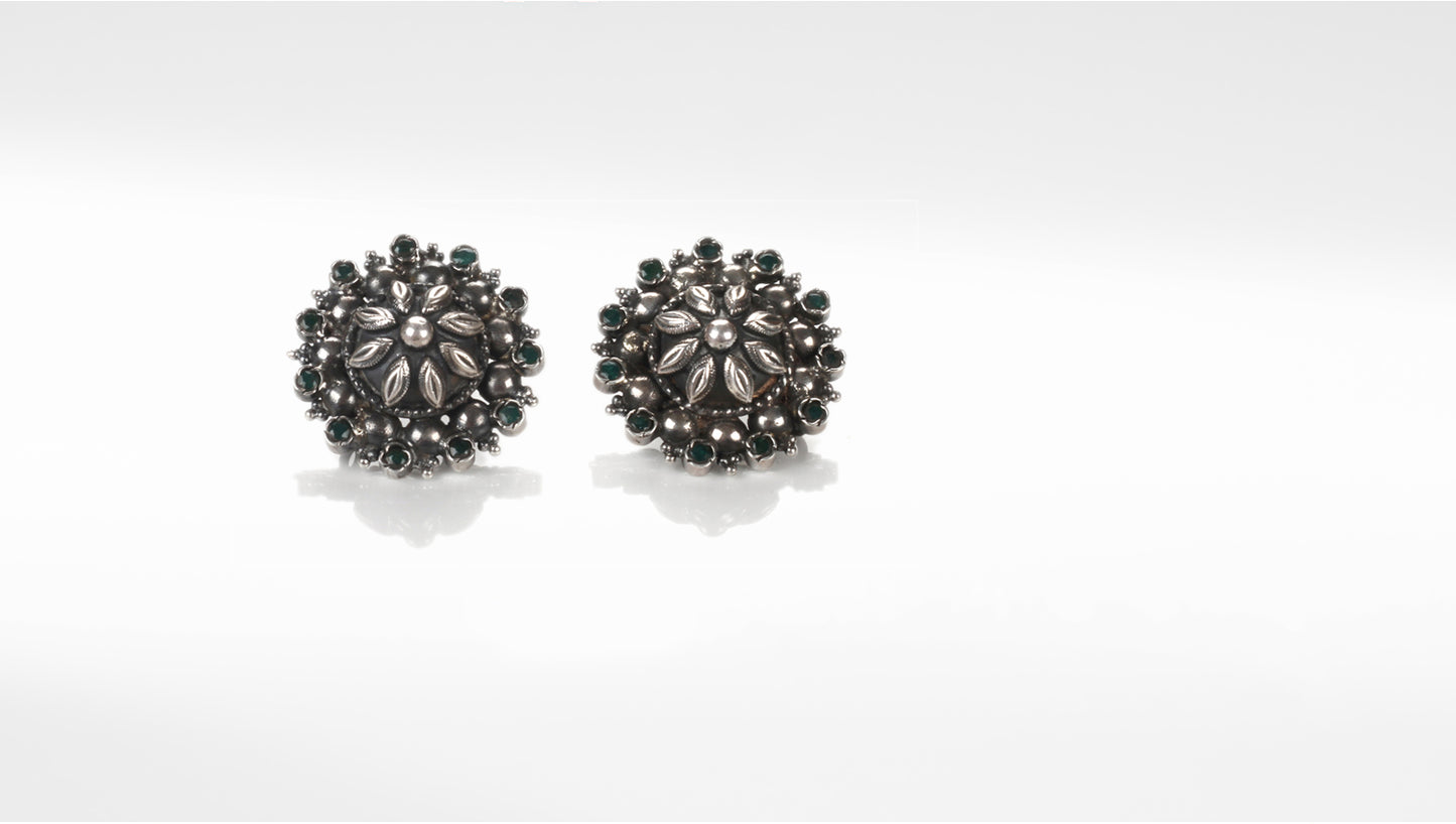 Sangeeta Boochra Silver Earrings