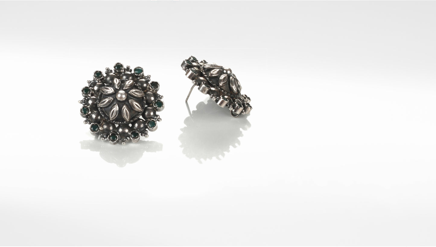 Sangeeta Boochra Silver Earrings