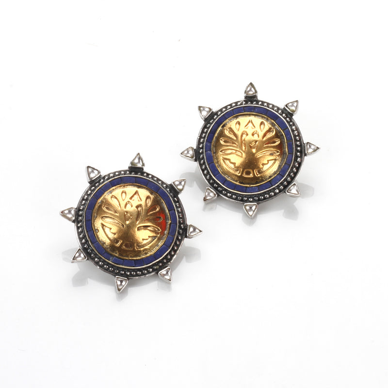 Sangeeta Boochra Silver Earrings-Earrings-Sangeeta Boochra