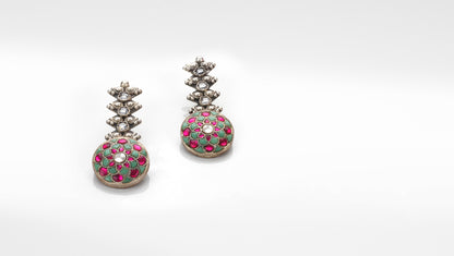 Sangeeta Boochra Silver Earrings