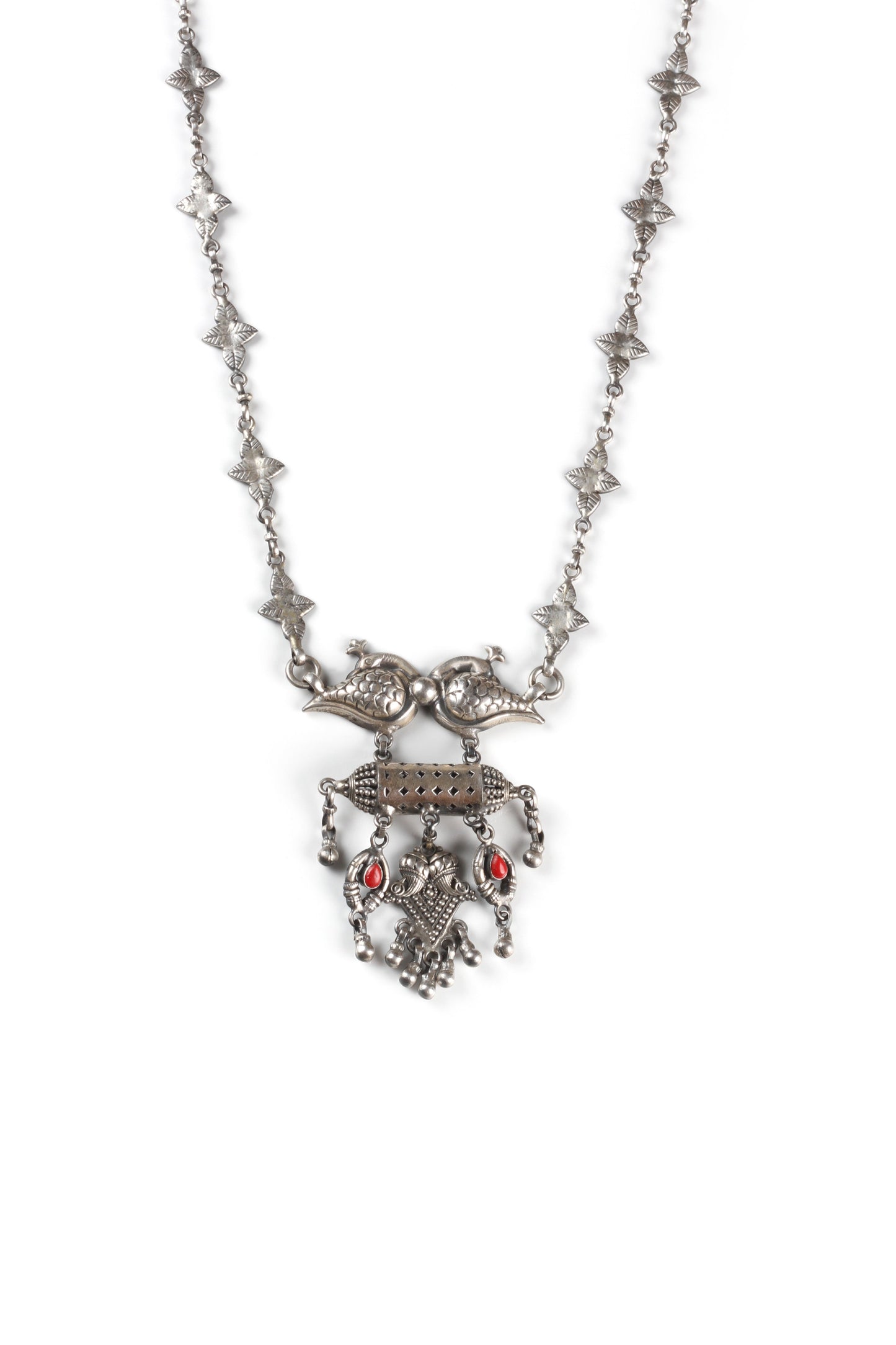 Sangeeta Boochra Silver Necklace-Necklace-Sangeeta Boochra