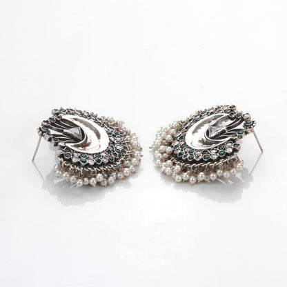 Sangeeta Boochra Silver Earrings-Earrings-Sangeeta Boochra