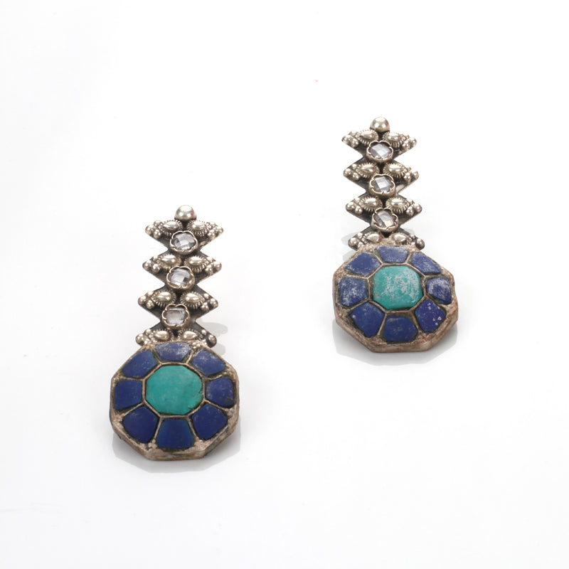 Sangeeta Boochra Silver Earrings-Earrings-Sangeeta Boochra