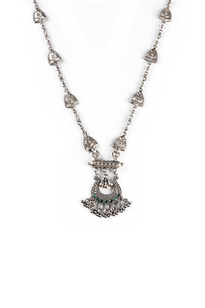 Sangeeta Boochra Silver Necklace-Necklace-Sangeeta Boochra