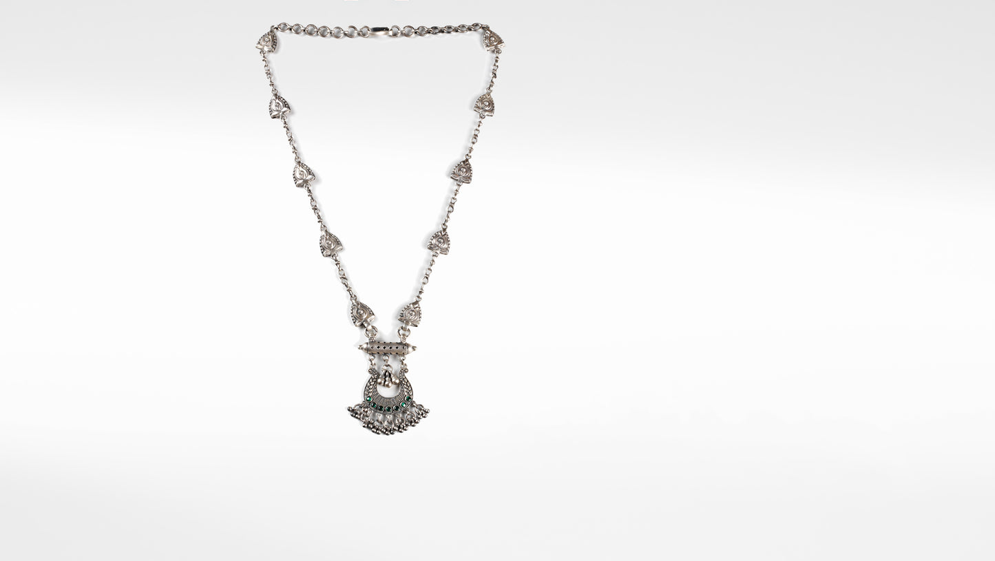 Sangeeta Boochra Silver Necklace