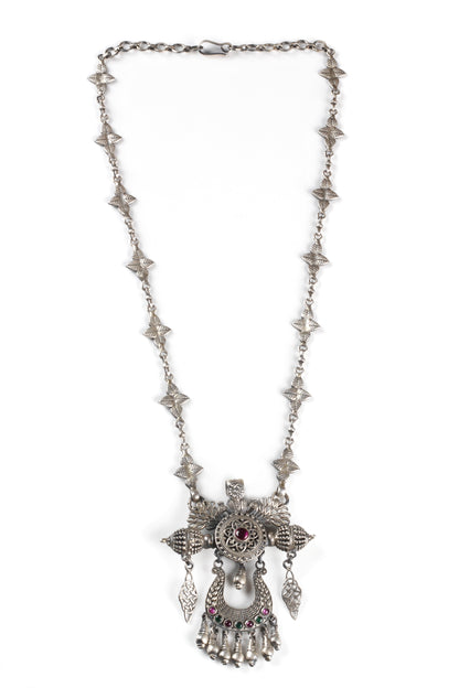 Sangeeta Boochra Silver Necklace-Necklace-Sangeeta Boochra