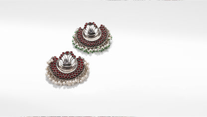 Sangeeta Boochra Silver Earrings