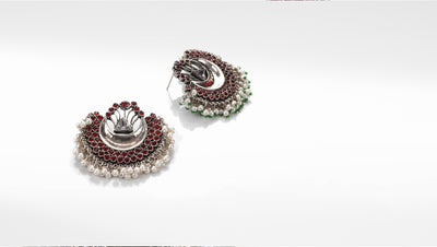 Sangeeta Boochra Silver Earrings