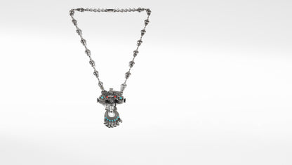 Sangeeta Boochra Silver Necklace