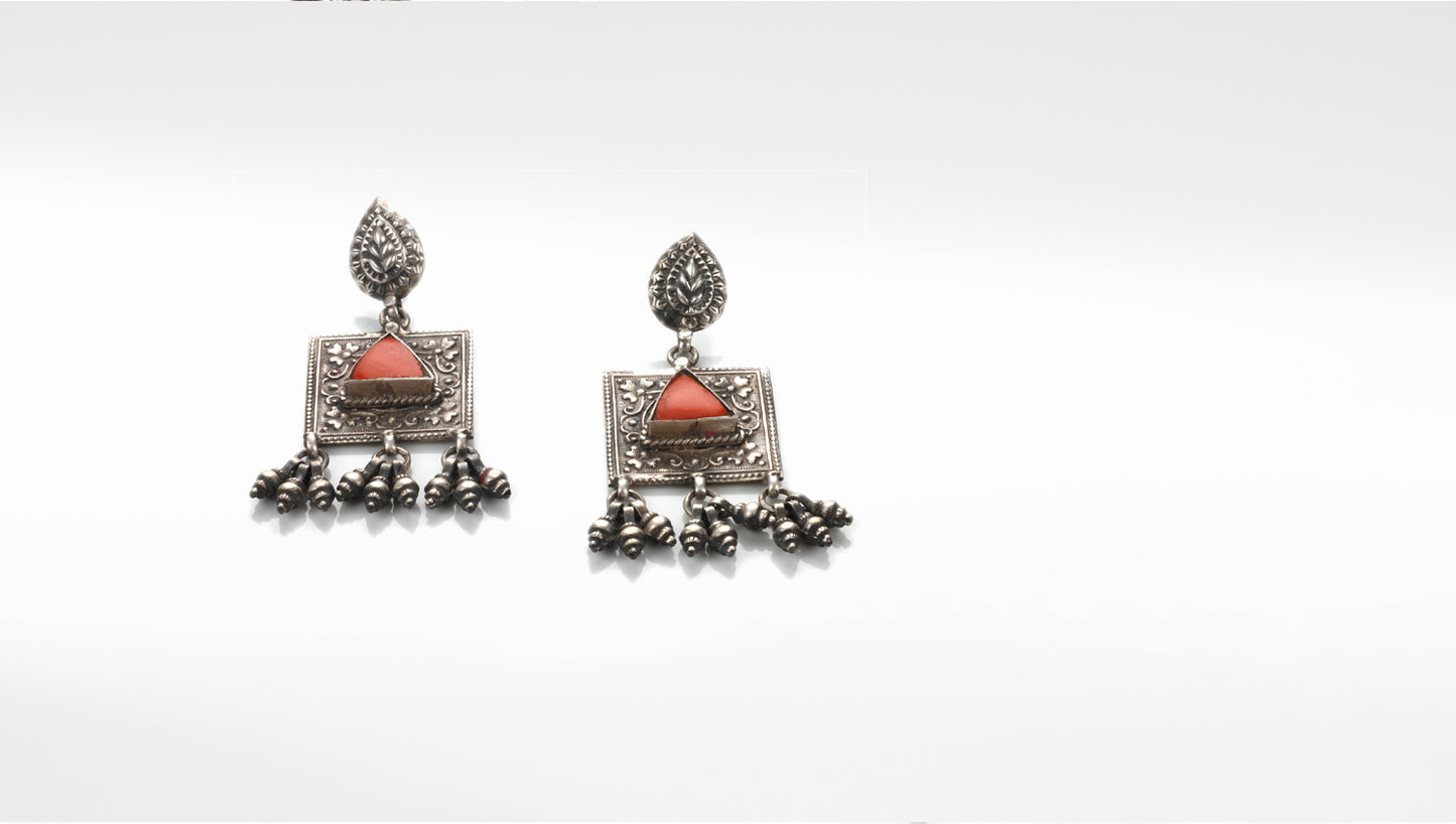 Sangeeta Boochra Silver Earrings