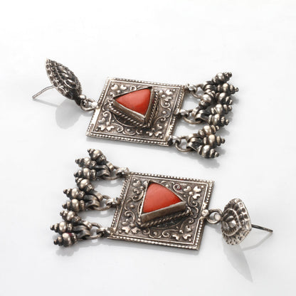 Sangeeta Boochra Silver Earrings-Earrings-Sangeeta Boochra