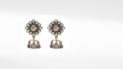 Sangeeta Boochra Silver Earrings