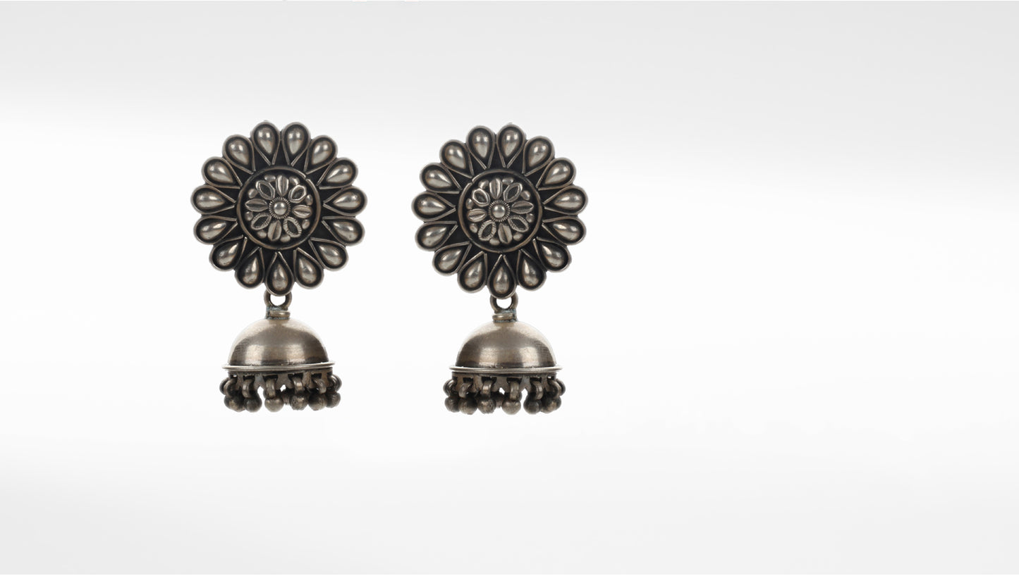 Sangeeta Boochra Silver Earrings