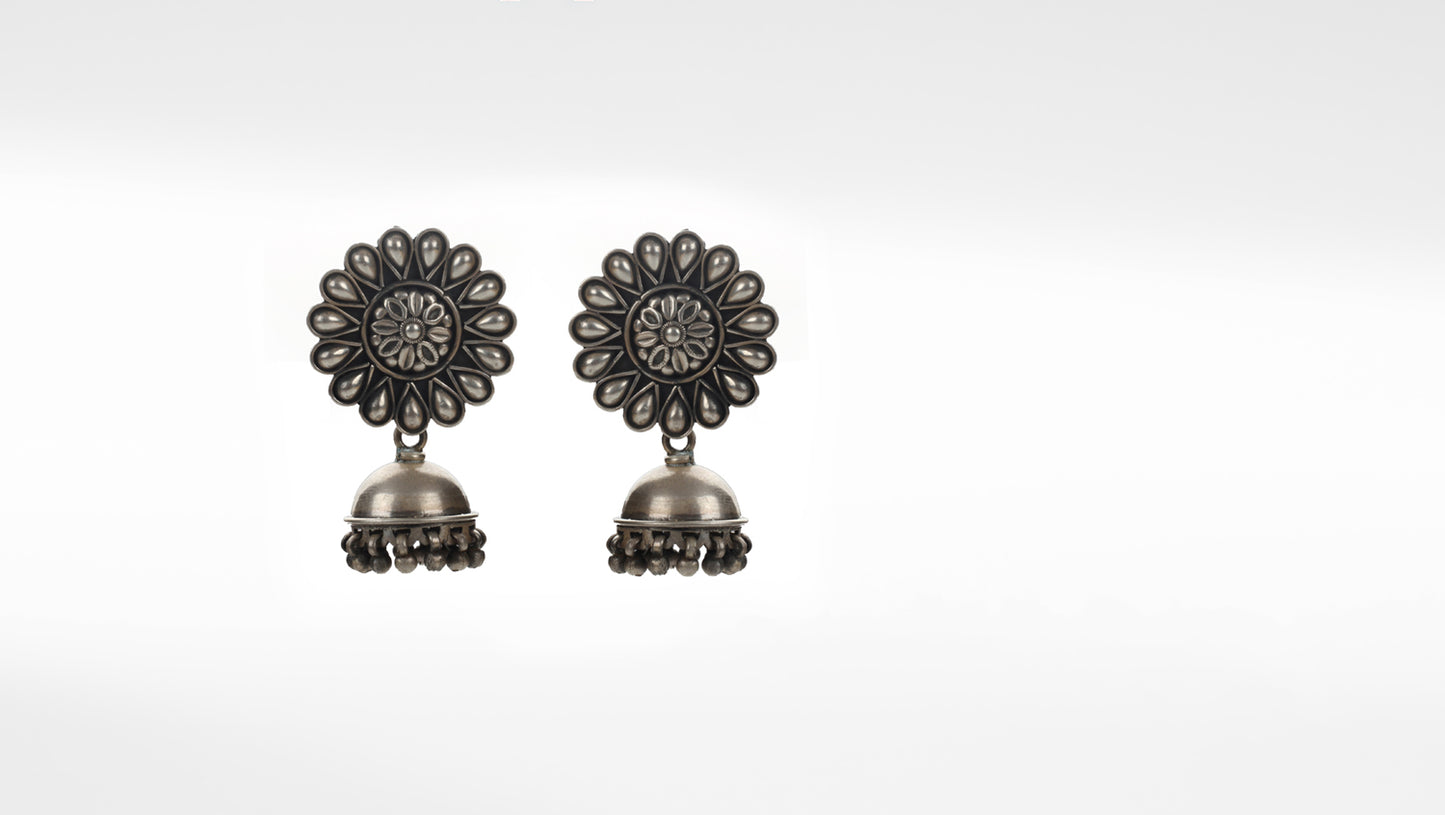 Sangeeta Boochra Silver Earrings