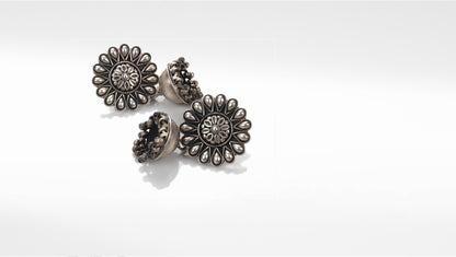 Sangeeta Boochra Silver Earrings