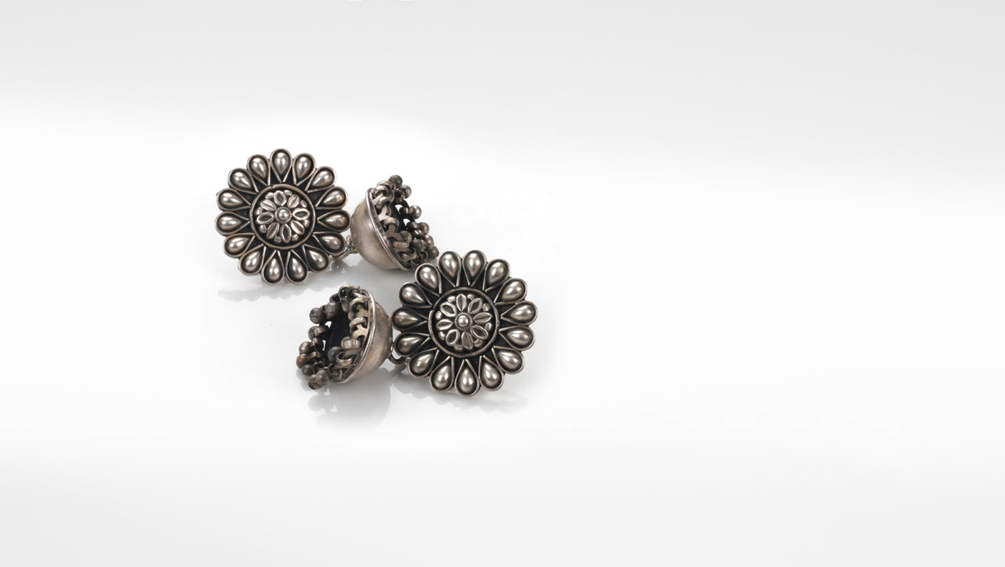 Sangeeta Boochra Silver Earrings