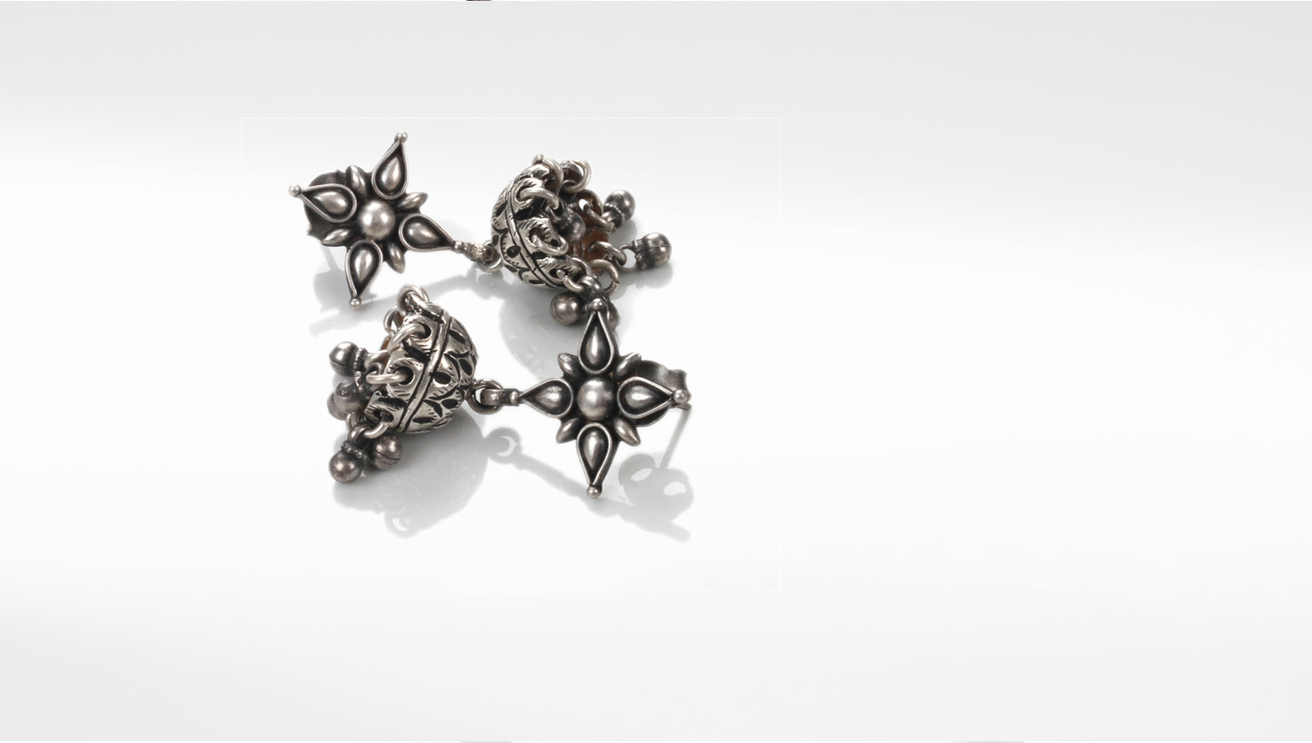 Sangeeta Boochra Silver Earrings