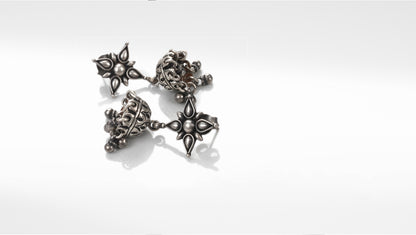 Sangeeta Boochra Silver Earrings