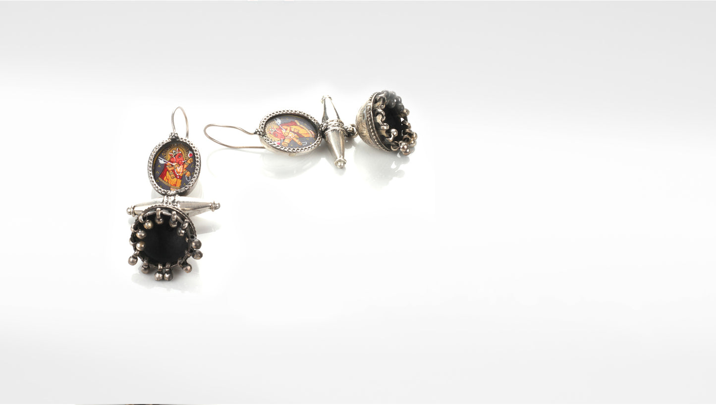 Sangeeta Boochra Silver Earrings