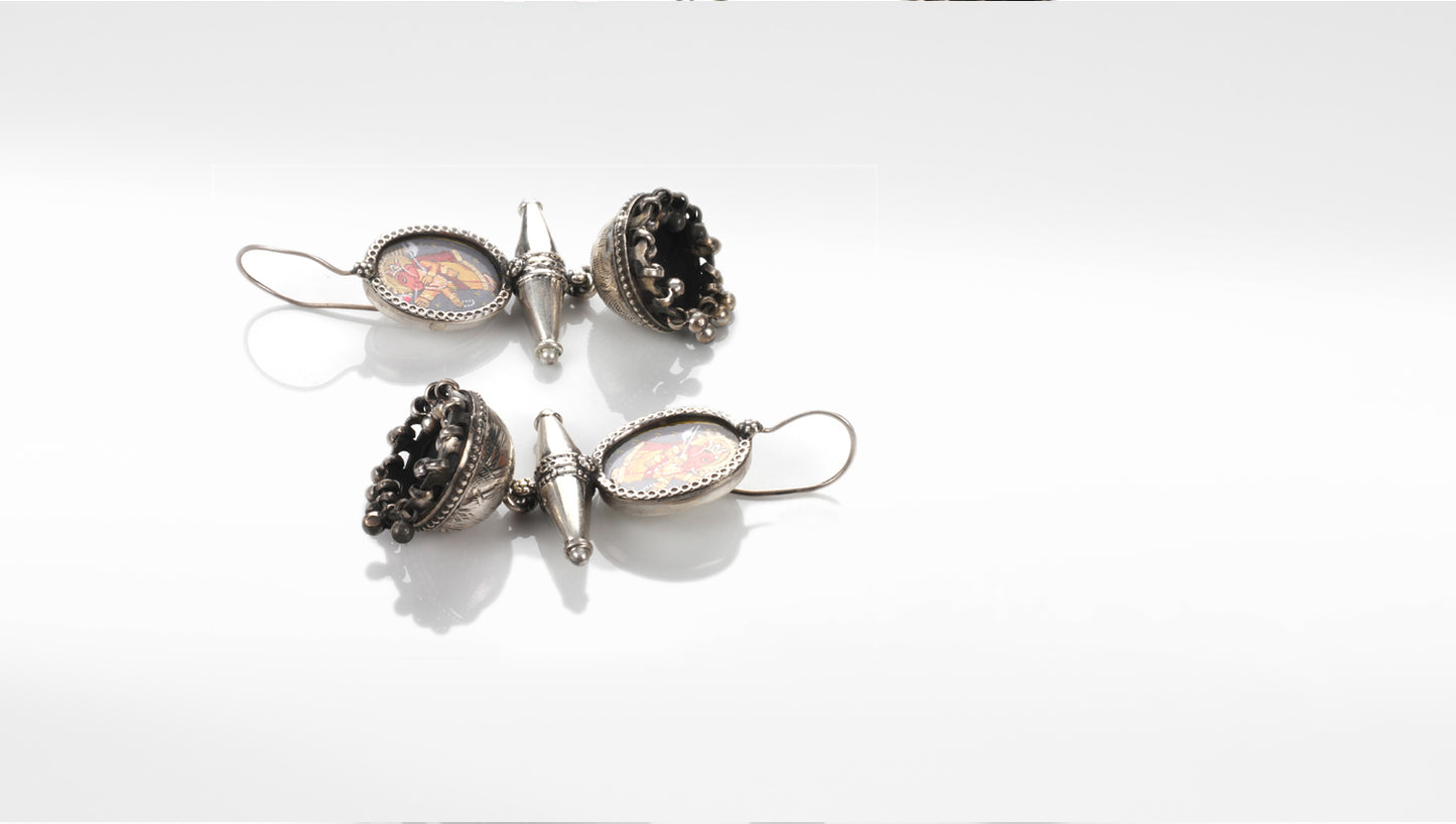 Sangeeta Boochra Silver Earrings