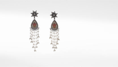 Sangeeta Boochra Silver Earrings