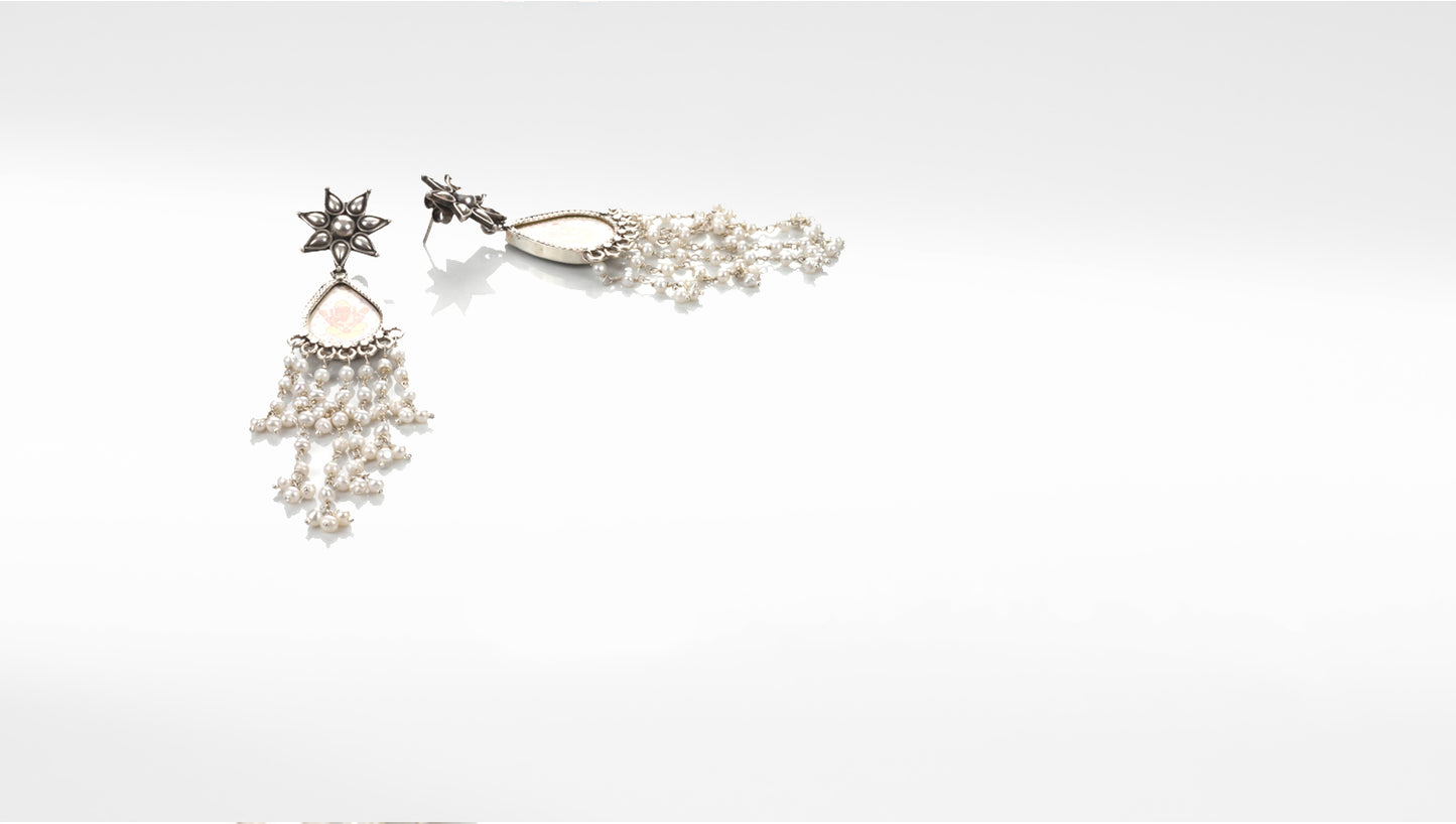 Sangeeta Boochra Silver Earrings