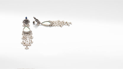 Sangeeta Boochra Silver Earrings