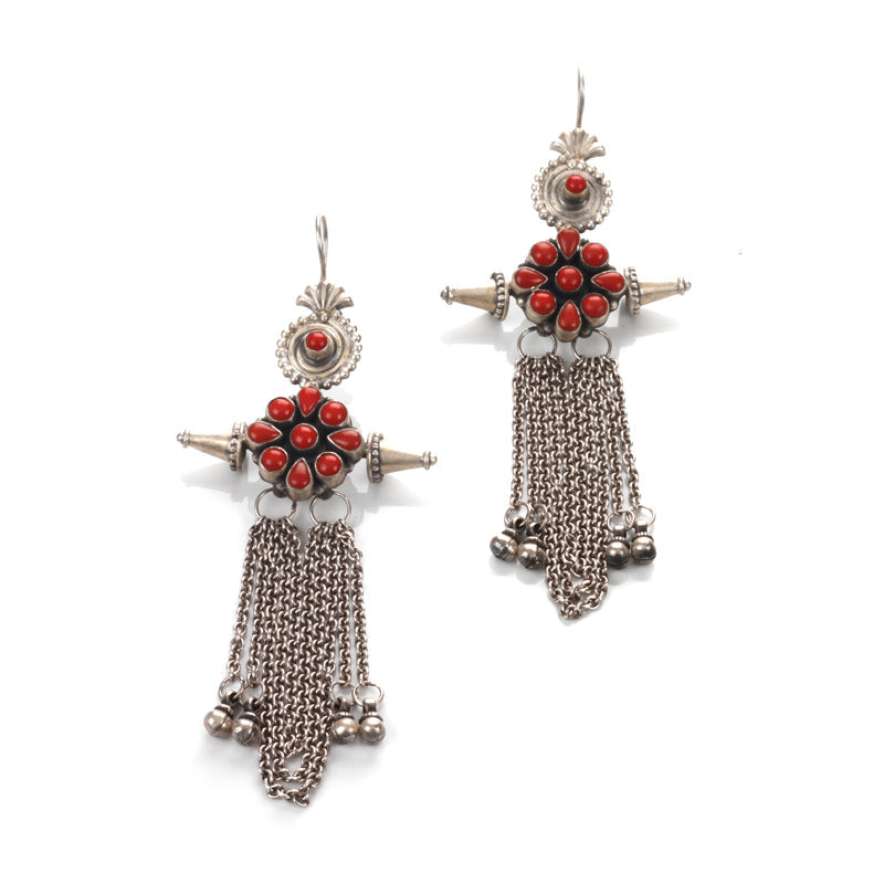 Sangeeta Boochra Silver Earrings-Earrings-Sangeeta Boochra